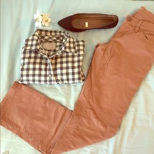 Loft modern straight pants