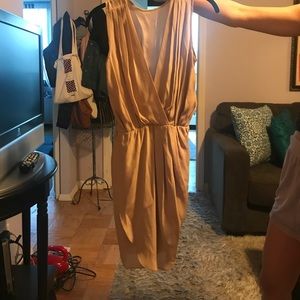 Amanda Uprichard Crystal dress - nude