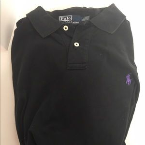 Black polo by Ralph Lauren size XL