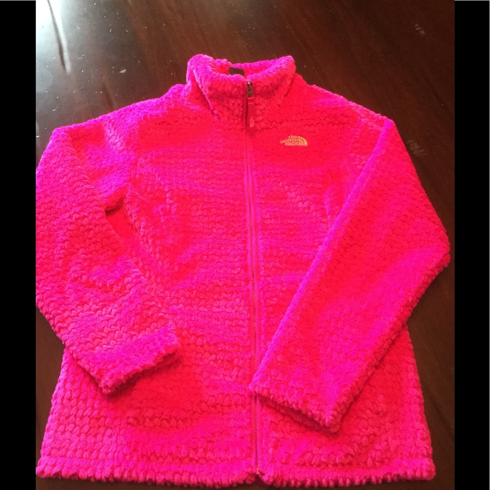 Girls Northface Laurel fleece zip up.