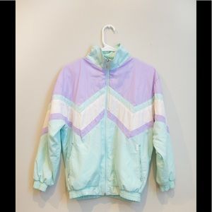 Pastel windbreaker