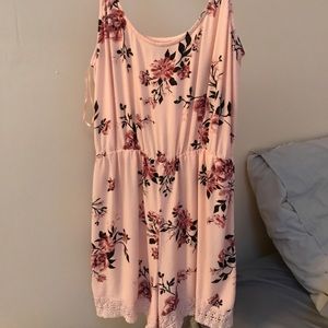 Floral romper by Kendall and Kylie