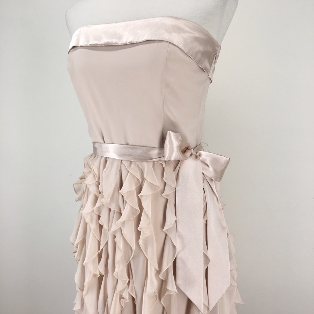 🚨SOLD🚨White House/Black Market Chiffon Dress - Picture 3 of 6