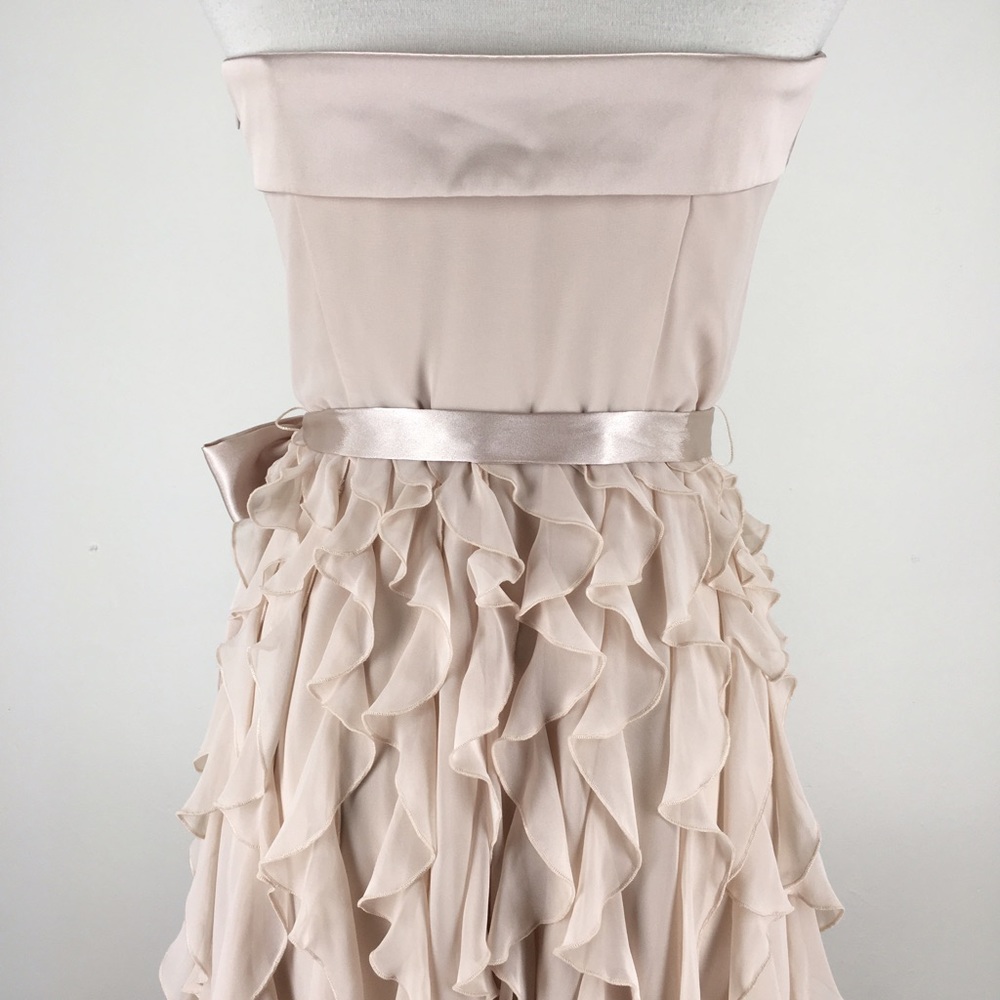 🚨SOLD🚨White House/Black Market Chiffon Dress - Picture 5 of 6