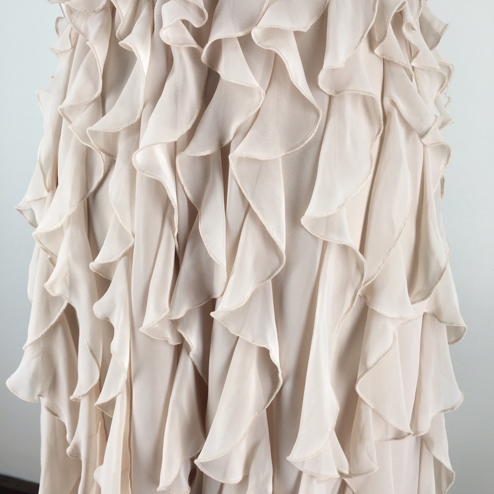 🚨SOLD🚨White House/Black Market Chiffon Dress - Picture 6 of 6