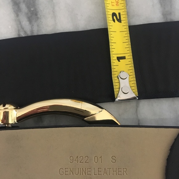 BiG buCkLe gEnUine LeaTheR beLt main image 4