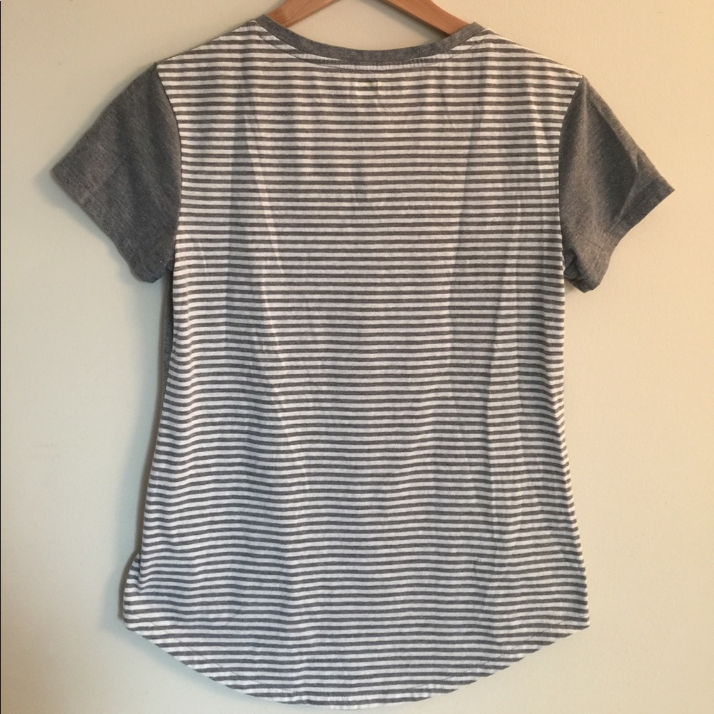 TOMS arrow graphic and striped T-shirt - Picture 4 of 5