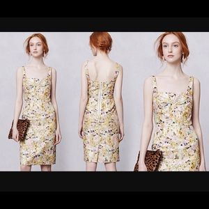 Anthropologie Leifsdottir Aurelian Brocade Dress