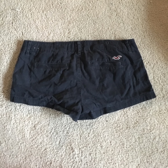 Navy Blue Hollister khaki shorts sz 3 (26)! - Picture 3 of 4