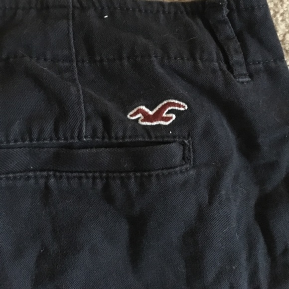 Navy Blue Hollister khaki shorts sz 3 (26)! - Picture 4 of 4