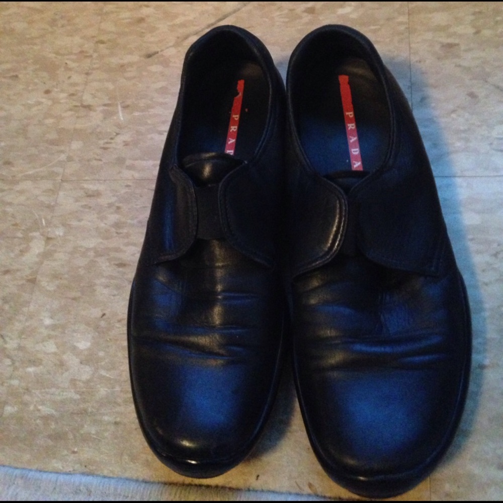 Men's PRADA slip ons!