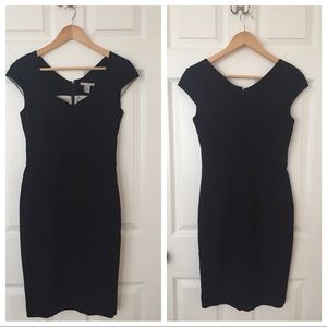 H&M cap sleeve pencil dress