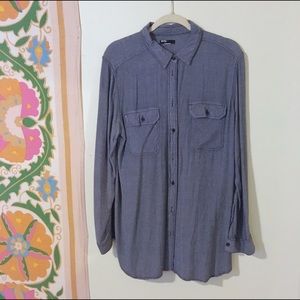 Soft flowy button up tunic