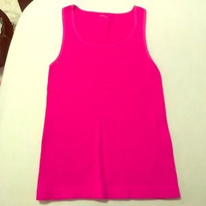 Sugar Lips Pink Stretchy Tank Top