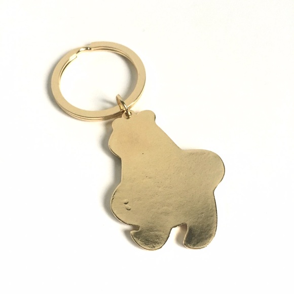 Enamel Bear Keychain - Picture 2 of 3