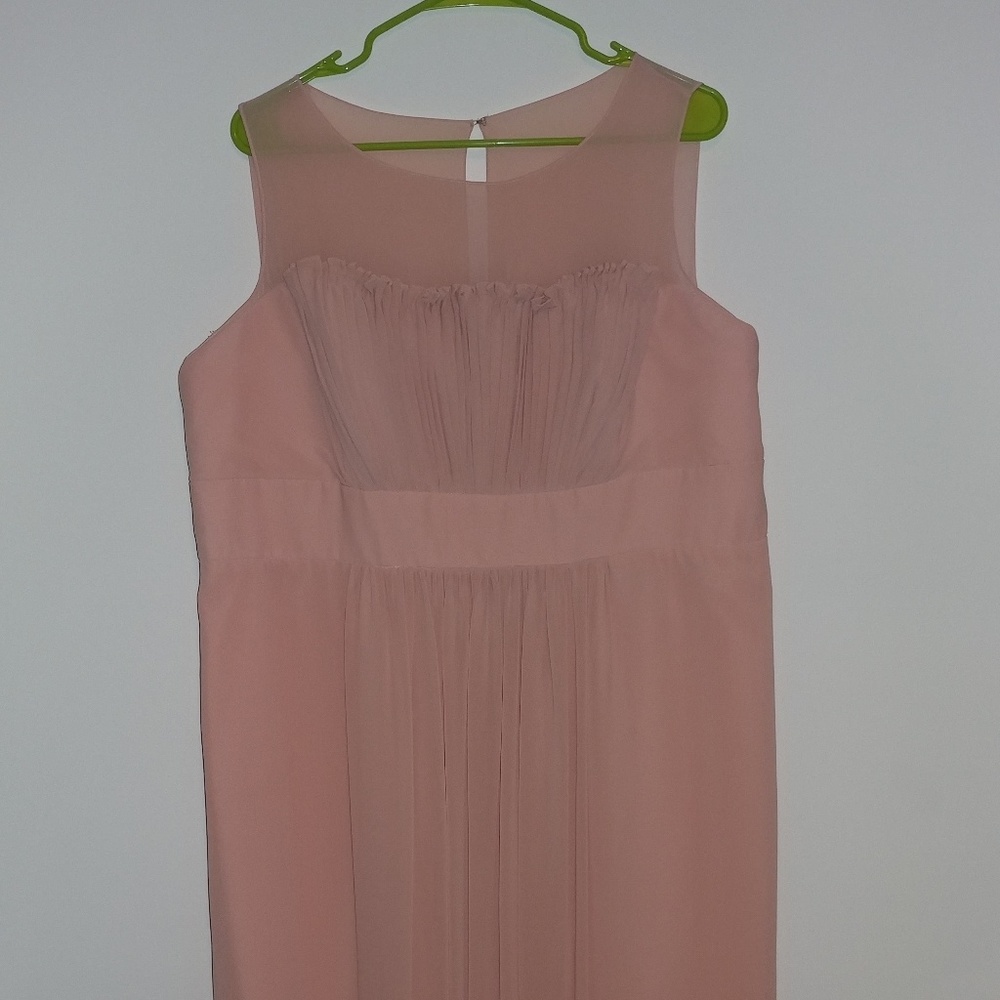 Beautiful pink bridesmaid dress