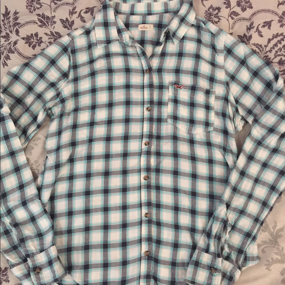 Hollister Plaid Long Sleeve