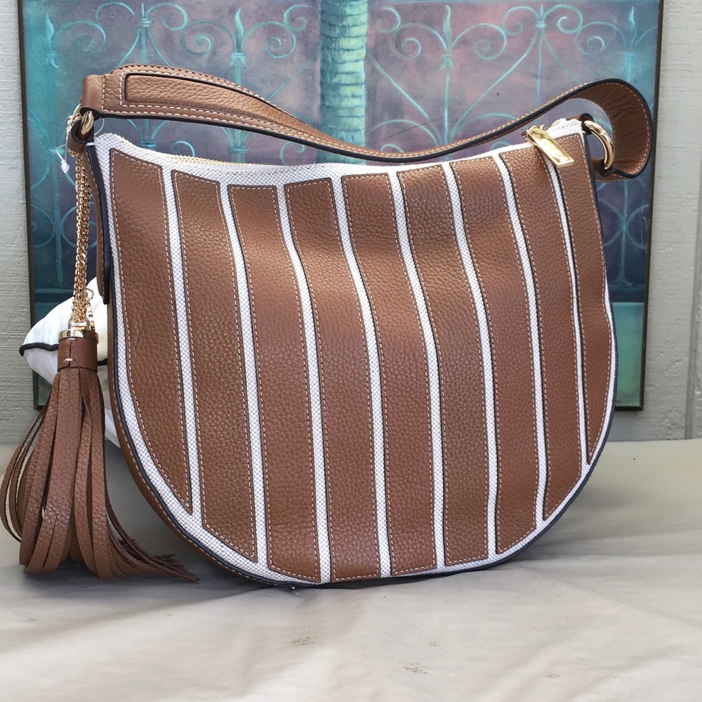 MICHAEL Michael Kors - Applique Stripe Canvas