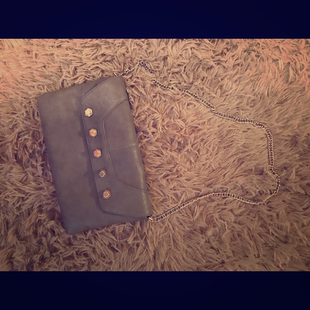 Gray Clutch