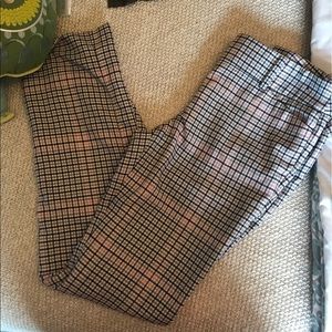 New York and Company plaid dress pants