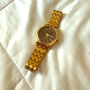 Gold Watch water proof, stainless steel