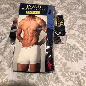 Polo Ralph Lauren 3 classic fit boxer briefs. NWT