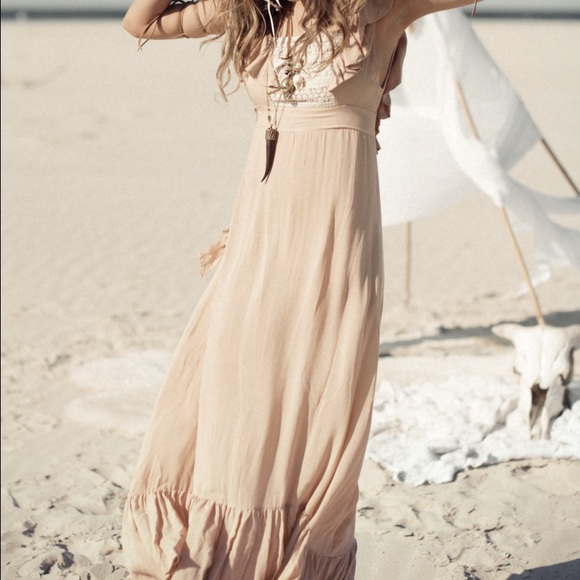 woodstock maxi dress