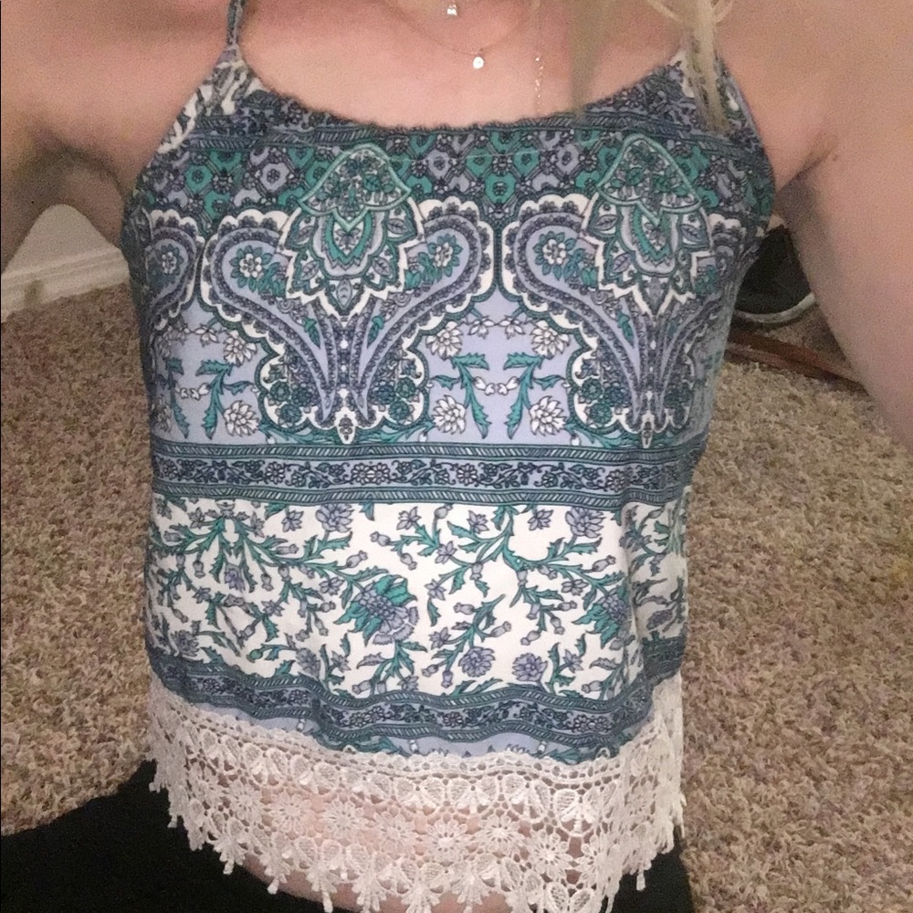 LA Hearts Boho Halter Tank