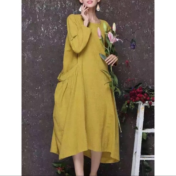 parachute dress with pockets