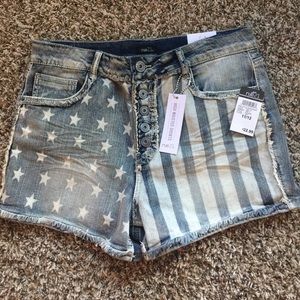 Brand new high waisted jean shorts