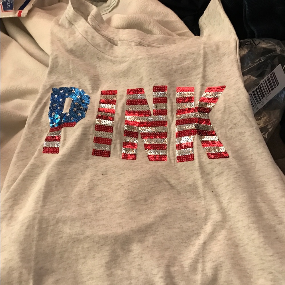 VS pink tank top large nwot price is firm