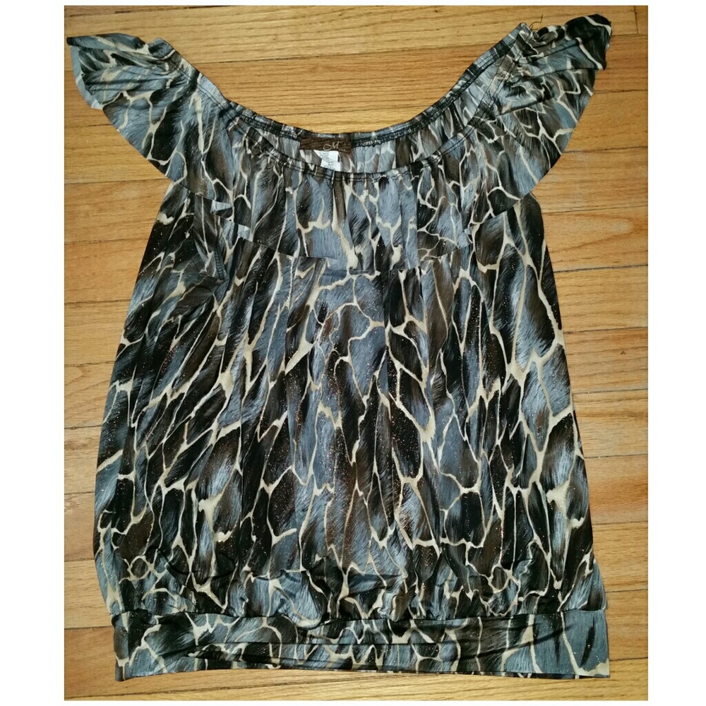 Sleeveless blouse, large