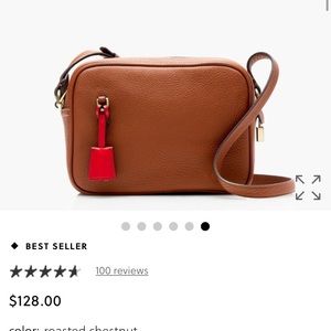 J Crew Signet Bag in Italian Leather