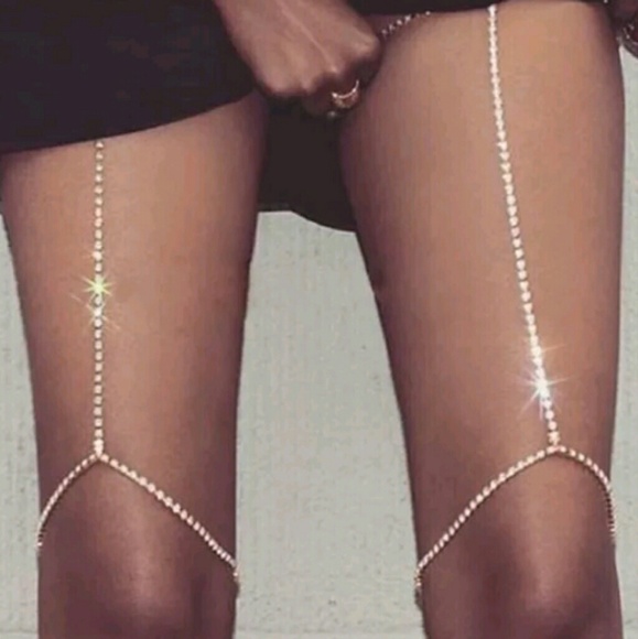 🔴Diamond🔴Thigh Jewelry - Picture 2 of 2