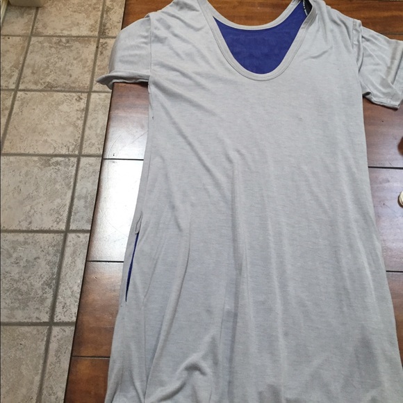 Never worn Gray Andrew Marc dress from Neiman's. - Picture 3 of 3