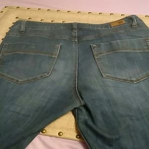 High waisted skinny jeans