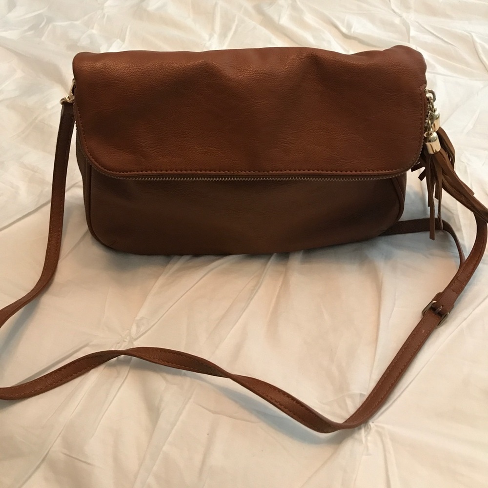 Brown leather purse - Picture 2 of 6
