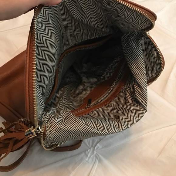 Brown leather purse - Picture 5 of 6