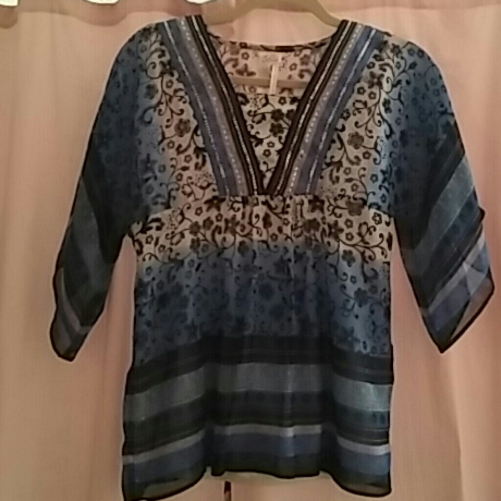 Floral Tunic Top