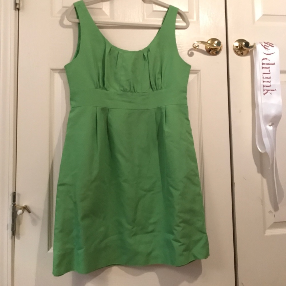 J. Crew size 14 green dress! 🌻