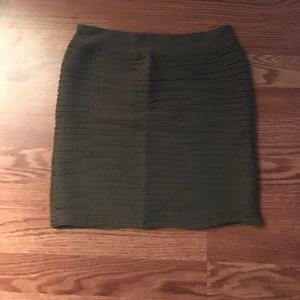 green body con skirt.