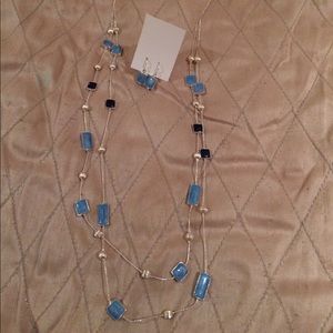 New necklace and earrings