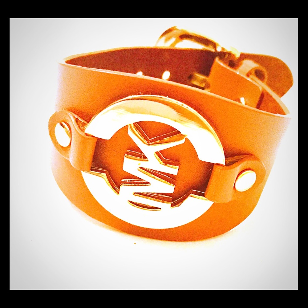 Brand New Authentic Micheal Kors Leather Bracelet