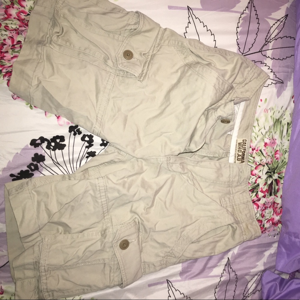 WHO.A.U classic cargo shorts