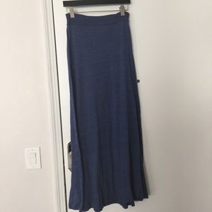 Blue maxi skirt - Alternative Apparel Earth line