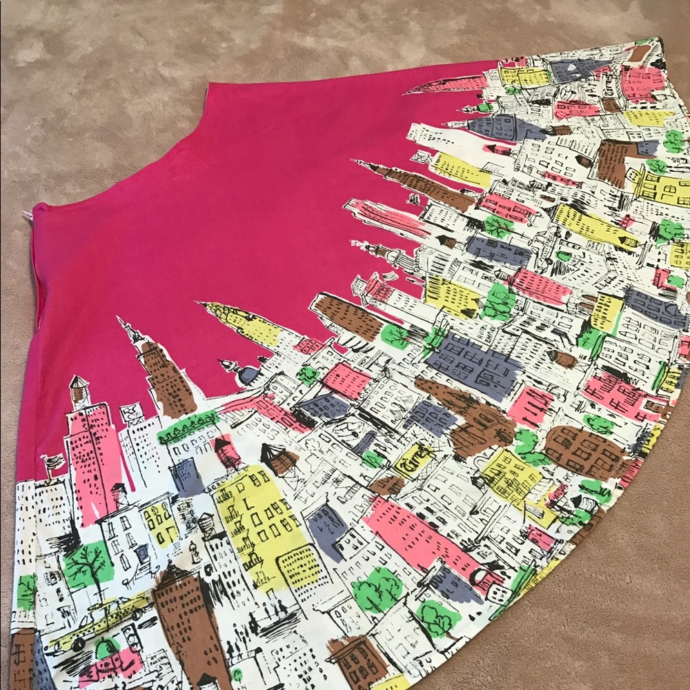 (Donating on 4/30). Fun Cityscape Skirt