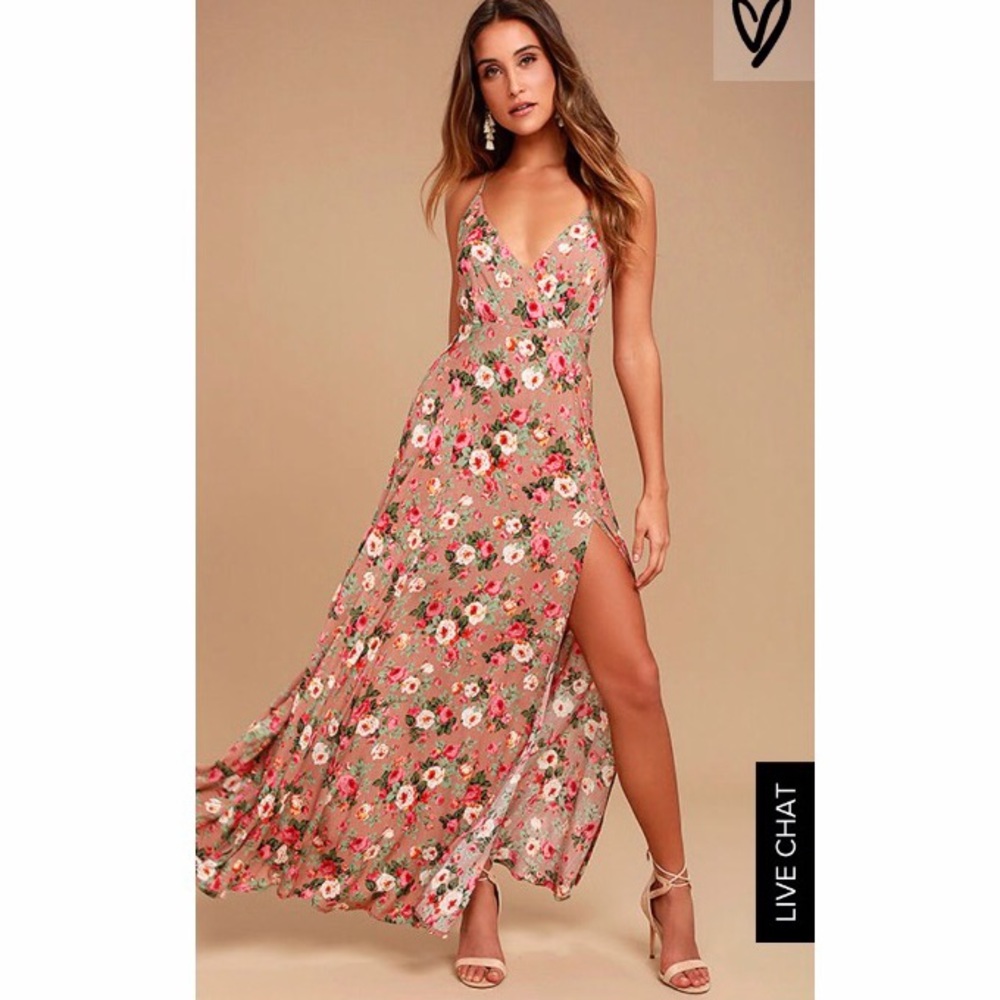 Brand new lulus maxi dress