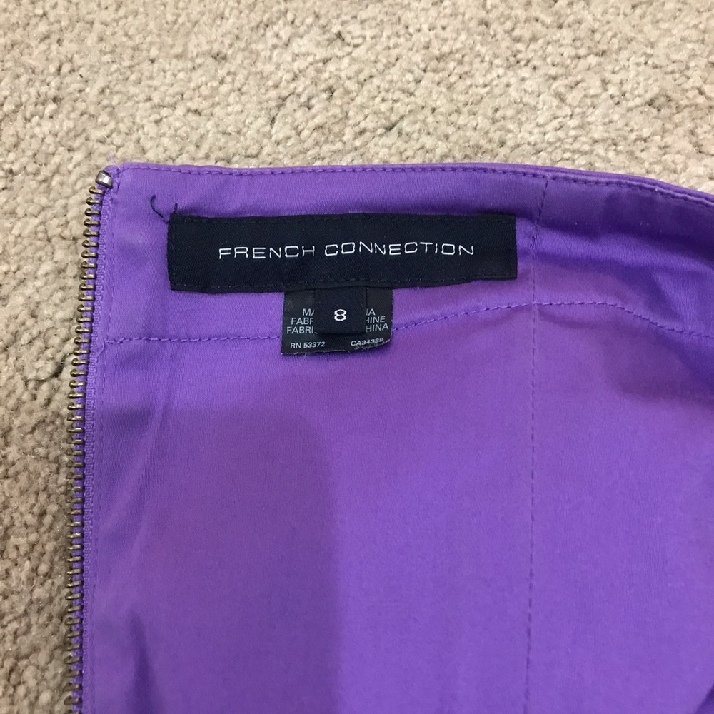 French Connection strapless party dress!