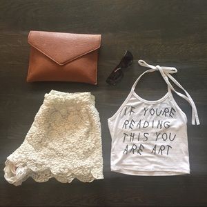 If You're Reading This Halter Tank