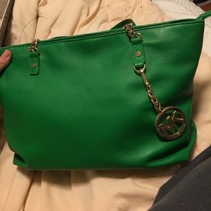 Michael Kors Green Tote